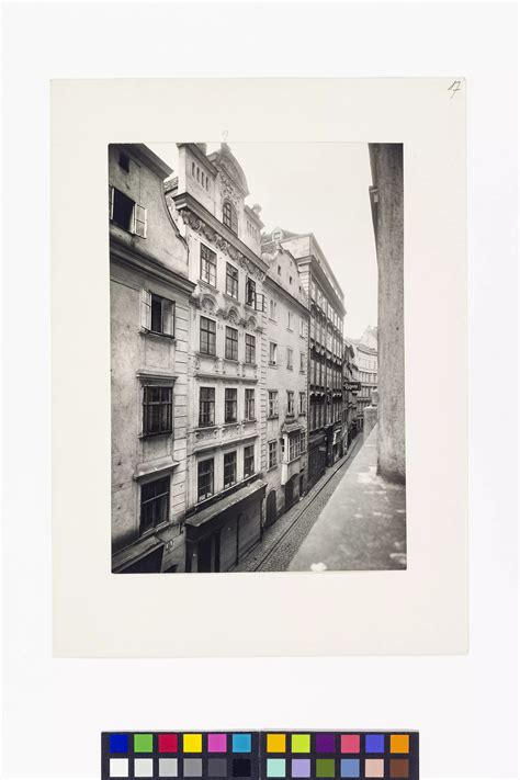 1 Naglergasse 17 Blick Gegen Nordwesten Wien Museum Online Sammlung