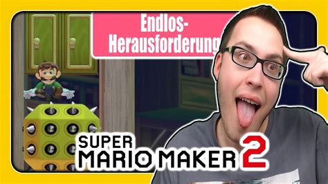 Super Mario Maker 2 Schwierige Endlos Herausforderung Supertolles