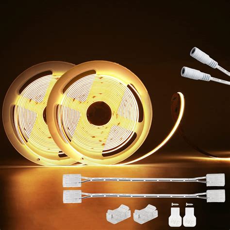 Amazon PAUTIX COB LED Strip Lights 40ft 12 2m Super Bright 504