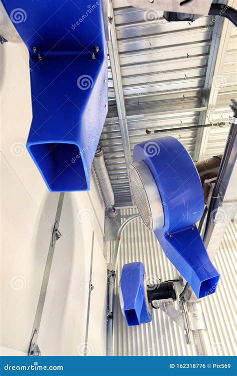 Forced Air Blowers In A Car Wash Stock Photo Image Of Heater