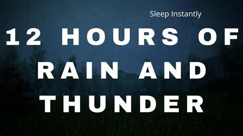 10hrs Of Rain Sounds For Sleeping No Thunder🌧🌧🛌😴😪 Youtube