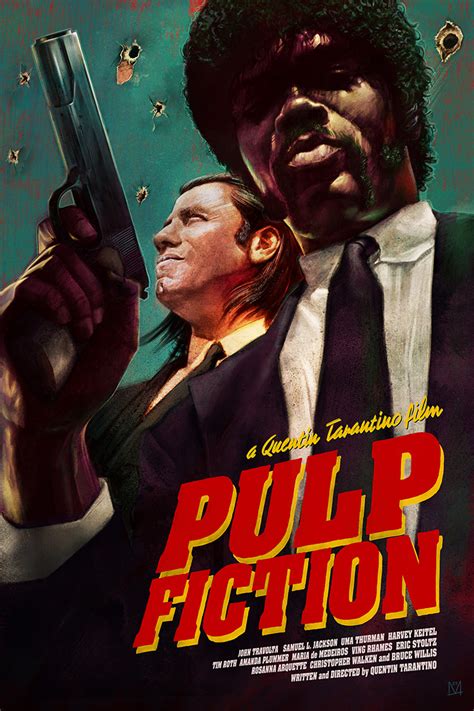 Pulp Fiction Poster | Poster By DaveMerrell