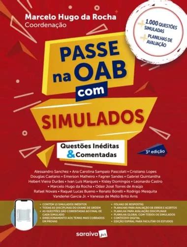 Passe Na Oab Simulados Questoes Ineditas E Comentada