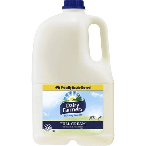 Dairy Farmers Full Cream Milk 3l Woolworths