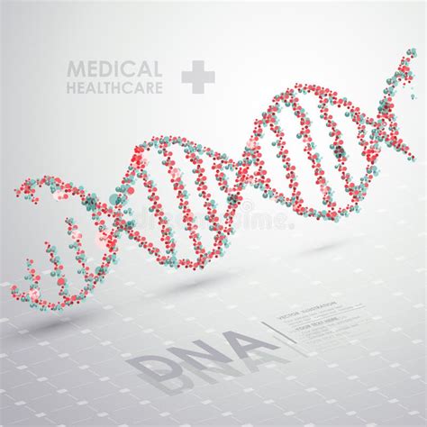 F Rmula Abstracta De La Dna Del Vector Fondo M Dico Del Cuidado M Dico