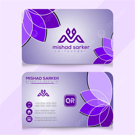 Creative Business Card Design Template Download On Pngtree