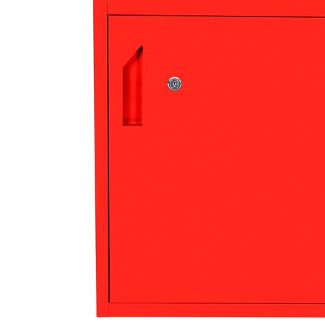 Buy Extra Large Smart Parcel Drop Box Red Front Rear Access Dual Door