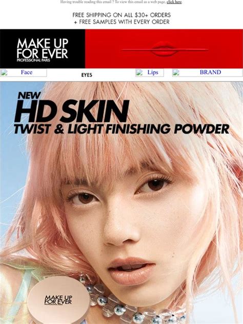 Make Up For Ever New Hd Skin Twist Light Finishing Powder Milled