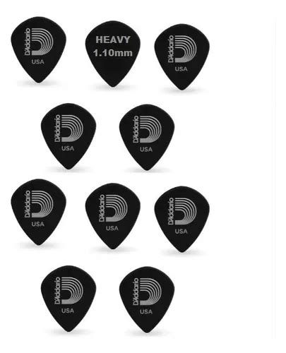 Palheta Guitarra Daddario Jazz Black Ice Pesada Mm Uni Mercadolivre