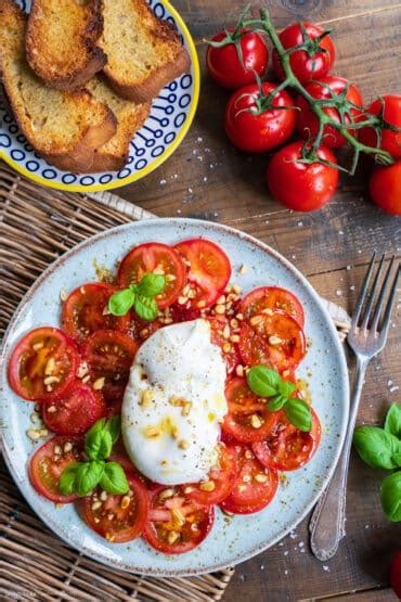 Burrata Mit Tomate Das Rezept Wie In Bella Italia Tastybits De