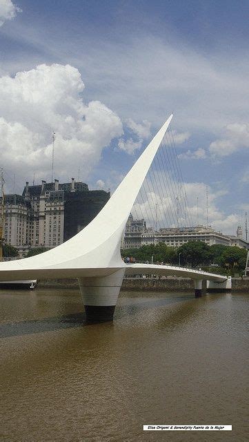 Puente De La Mujer Calatrava Buenos Aires Argentina Santiago