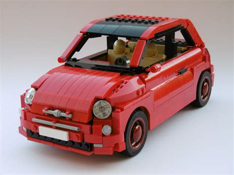 Lego Fiat 500 | Лего, Лего проекты