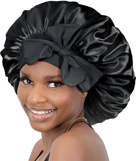 Bonnet Queen Silk Bonnet For Sleeping Women Satin Bonnet Silk Hair Cap