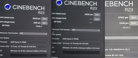 Un Ryzen 9 7950X Sous Cinebench R23 ça Donne Quoi Pause Hardware