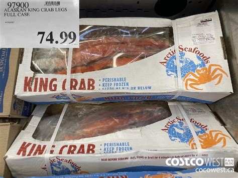 Costco King Crab Legs Price Norwegian Fjord King Crab Legs 4 5 Kg 9 9