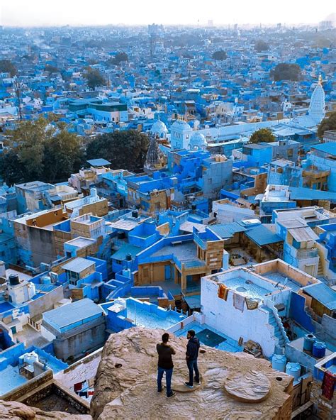 The Blue City Of Jodhpur India Travel Destinations In India Blue City Traveller Tourist