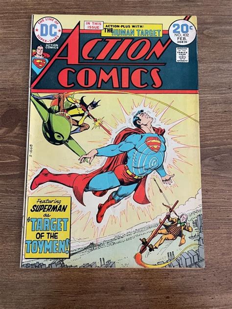 Action Comics 432 VF DC Comic Book Superman Batman Flash Green