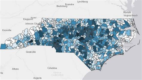 North Carolina Zip Code Map Atlanta Georgia Map