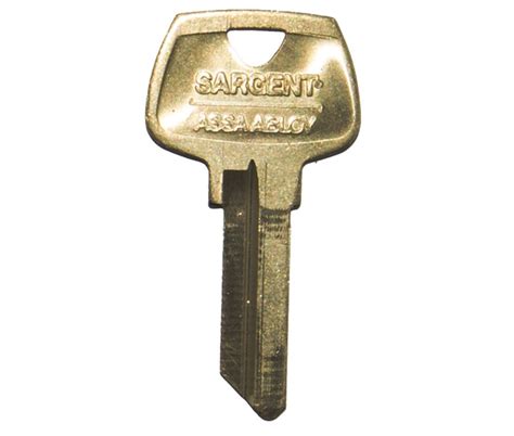 Sargent Key 5 Pin Nickel Silver 275rg