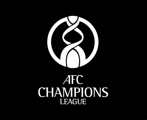 Afc Champions League Logo Symbol With Name White Football Asian ...