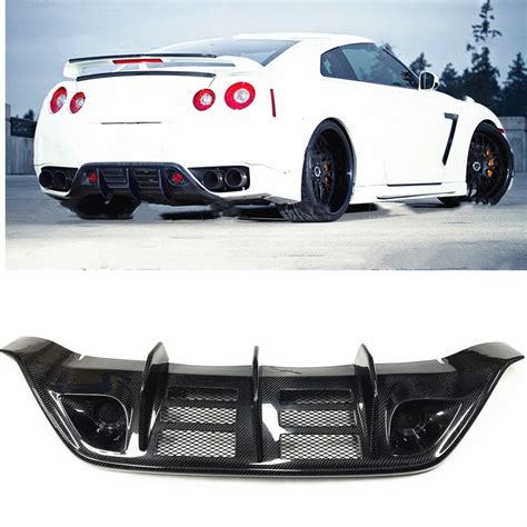 Rear Bumper Diffuser Lip For Nissan Skyline R Gtr Gt R Real