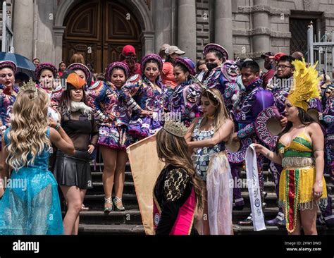 Carnival Quito Ecuador Tradition Travel Stock Photo Alamy