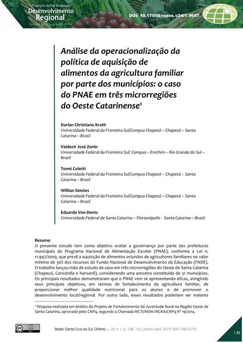 Pdf An Lise Da Operacionaliza O Da Pol Tica De Aquisi O De