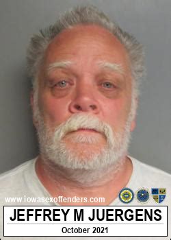 Jeffrey Matthew Juergens Sex Offender In Dubuque IA 52001 IA16725