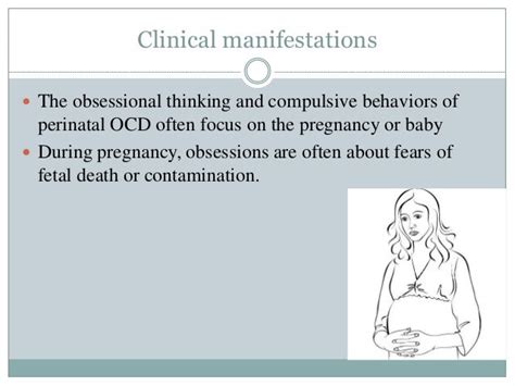 Ocd In Pregnant And Postpartum Women