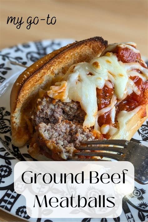 Simple and Delicious Ground Beef Meatballs - Sisu Homemaker