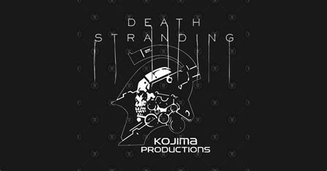 Death Stranding - Logo Text and Kojima - Death Stranding - Hoodie ...