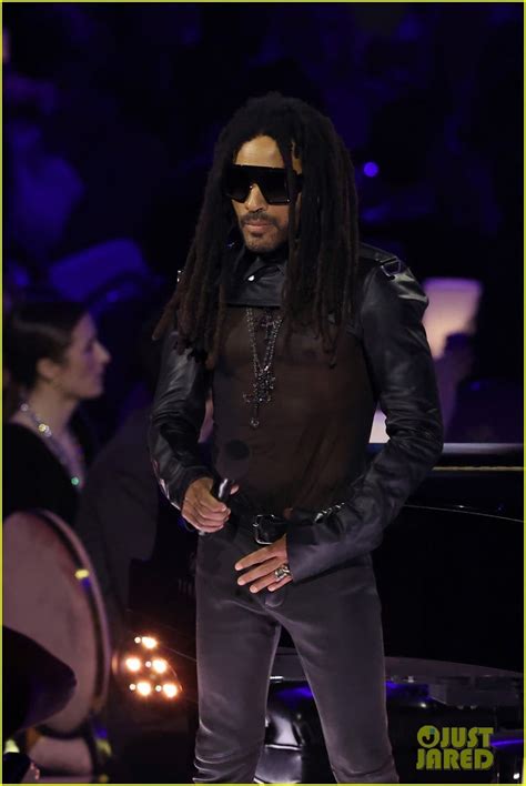 Lenny Kravitz Wears See-Through Shirt for Grammys 2024 Appearance: Photo 5010896 | Grammys ...