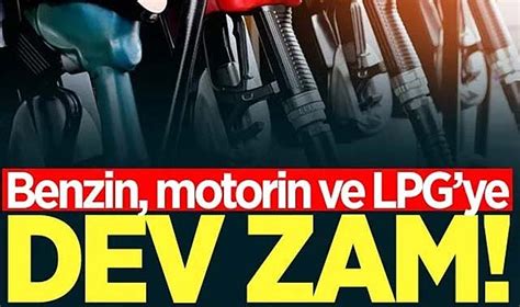 Motorin Ve Benzine Bu Gece Zam Geliyor Ekonomi Afyon Kent Haber