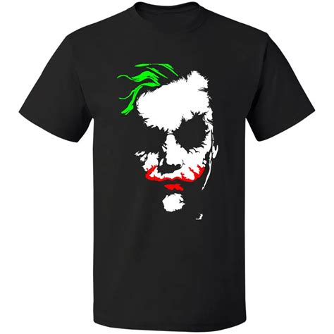 Newest 2018 Men T Shirt Fashion Batman Dark Knight Face Suicide Squad