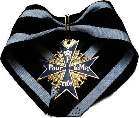 Amazon Military Medal Pour Le Merite K Gold Plated Medal Blue