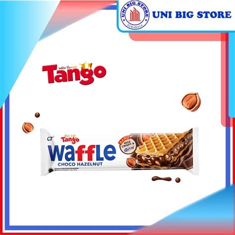 Jual Tango Waffle Choco Hazelnut 25 Gr Wafer Coklat Shopee Indonesia