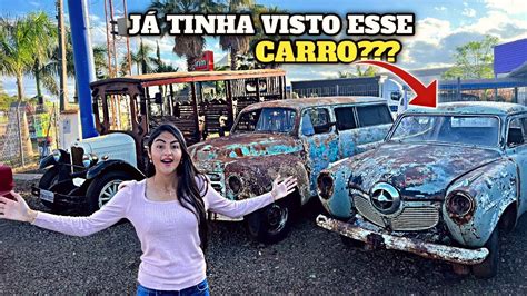 LUGAR CHEIO DE CARROS ANTIGOS RAROS YouTube