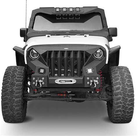 Hooke Road Wrangler Jk Mad Max Parrilla De Parachoques Delantero Con