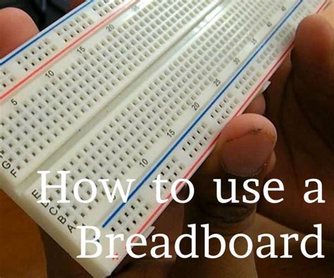 How To Use A Breadboard With Example 4 Steps With Pictures Instructables