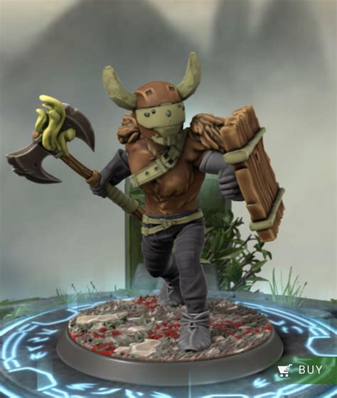 My attempt at make the Barbarian in hero forge : r/castlecrashers