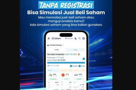 Beli Saham Tanpa Risiko Dengan Fitur Simulasi Investasi Di Ipot Riki