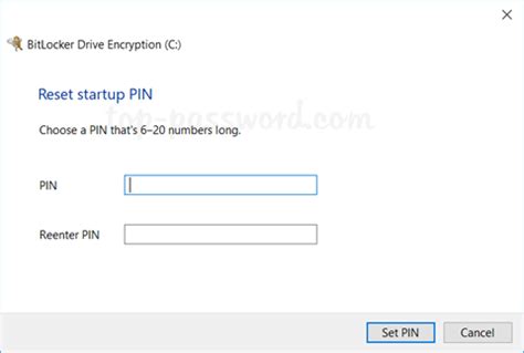 How To Change Bitlocker Pin In Windows Password Recovery