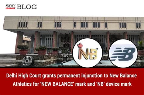 Delhi Hc Grants Permanent Injunction To New Balance Athletics For Mark