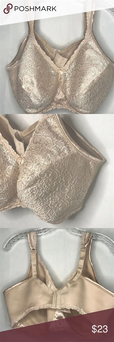 Playtex Womens 46dd 18 Hour Bra 4088 Beige Playtex Wire Free Bras Beige