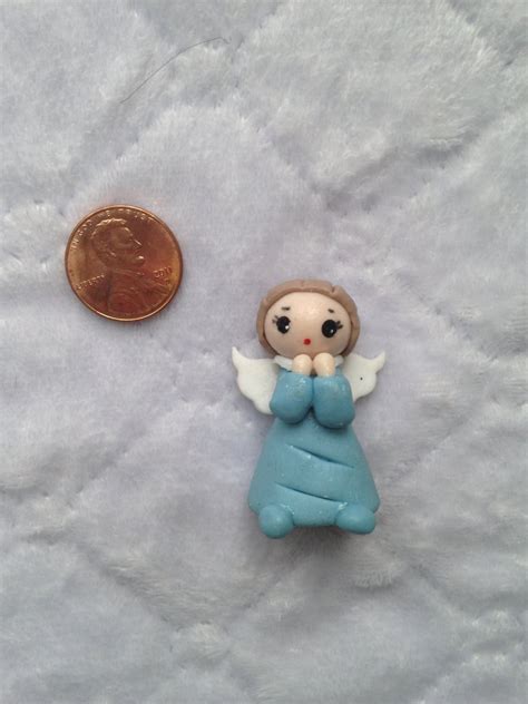 Beautiful Polymer Clay Angel Etsy