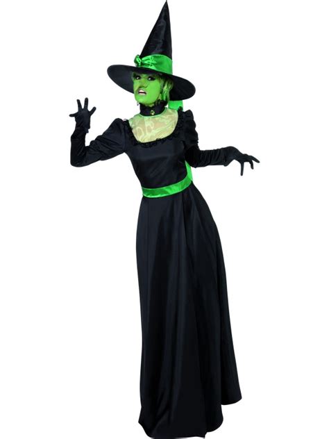 Halloween Wizard Of Oz Wicked Witch Of The West Fancy Dress Costume