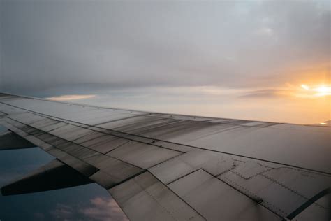 Free Images Sea Horizon Wing Cloud Sky Sunrise Sunset Sunlight