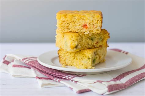 Mexican Cornbread With Corn and Peppers Recipe