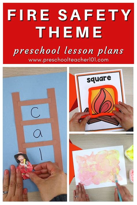 Fire Safety Theme Preschool Classroom Lesson Plans Preschool Teacher 101