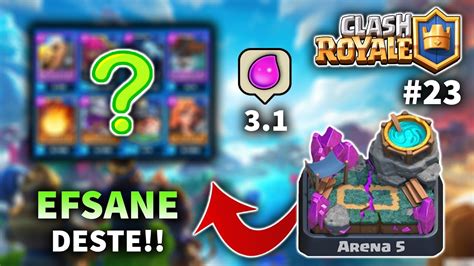 En Y Arena Destes Clash Royale B L M Youtube